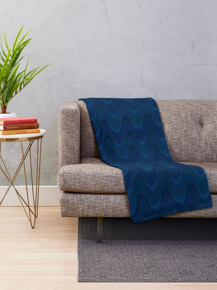 Midnight Tides Throw