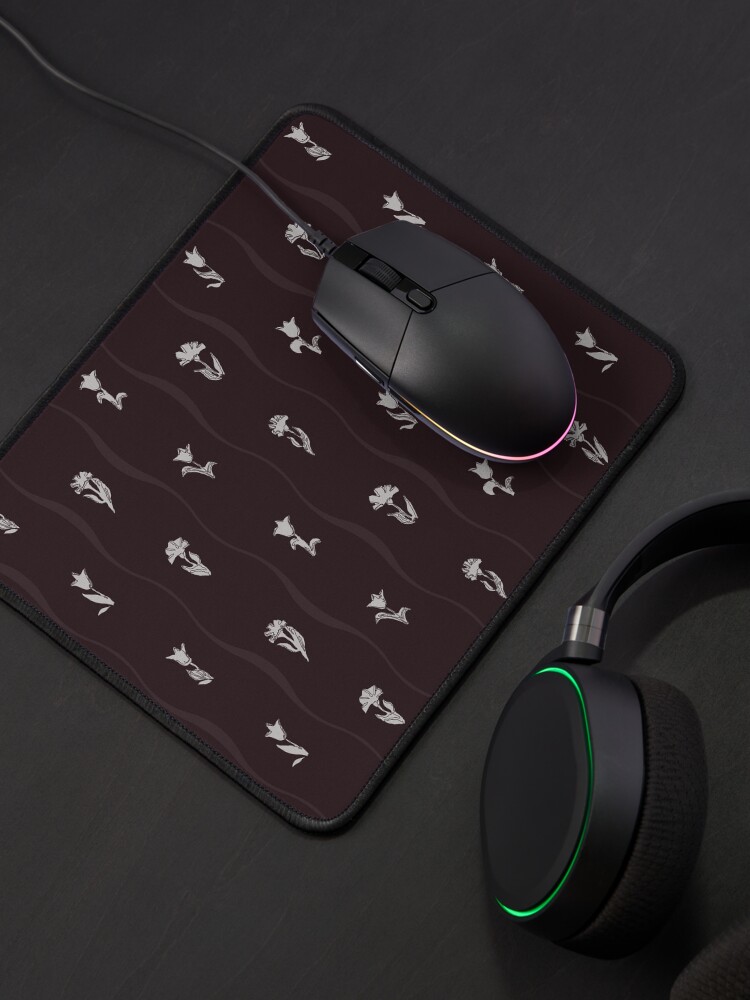 Chocolate garden mouse pad