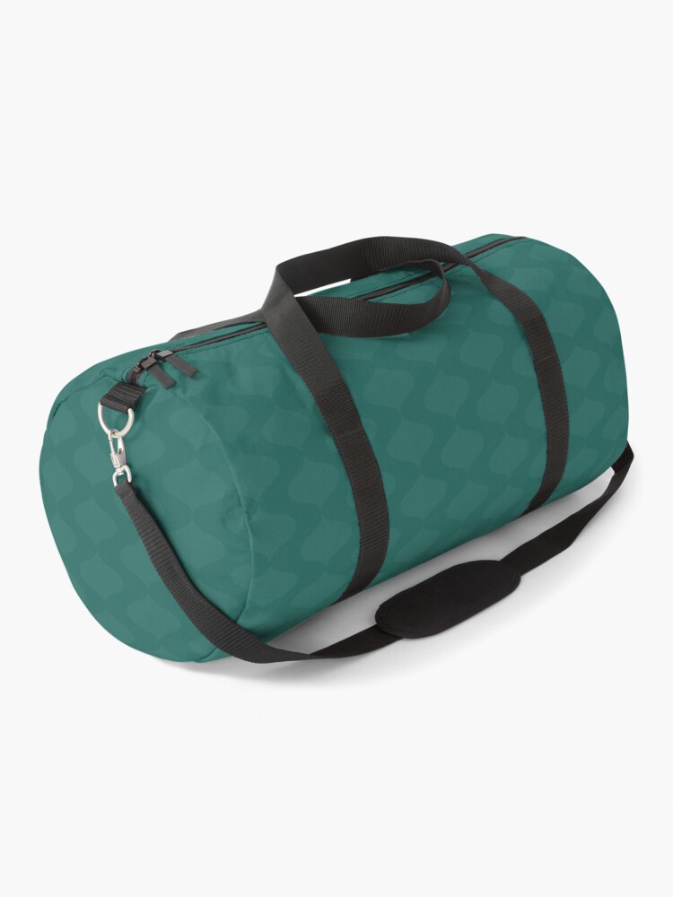 Turquoise comfort duffle bag