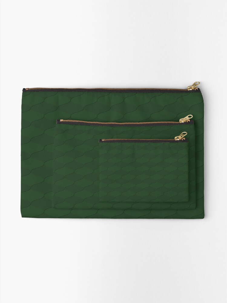 Serpent venom zipper pouch