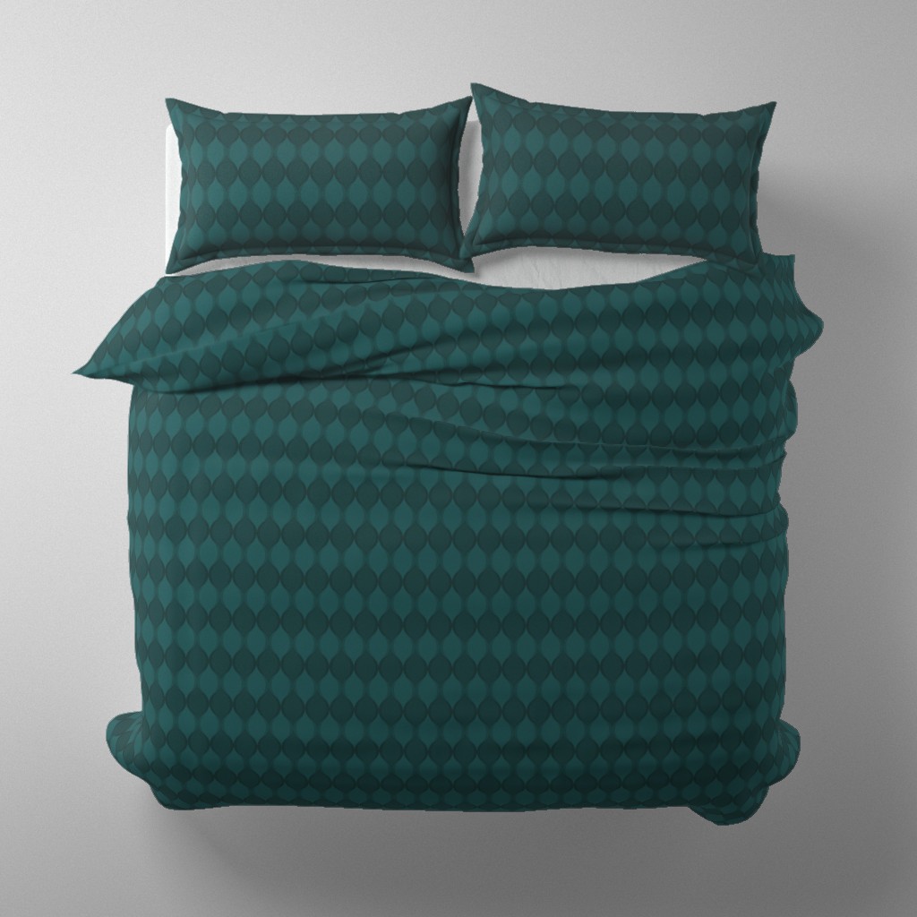Petals of Teal Bedding