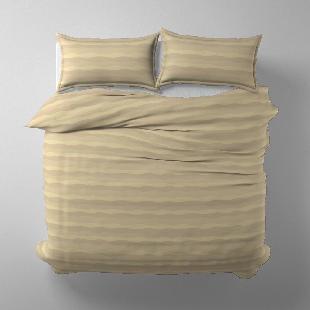 Rivers of Silver and Gold Bedding