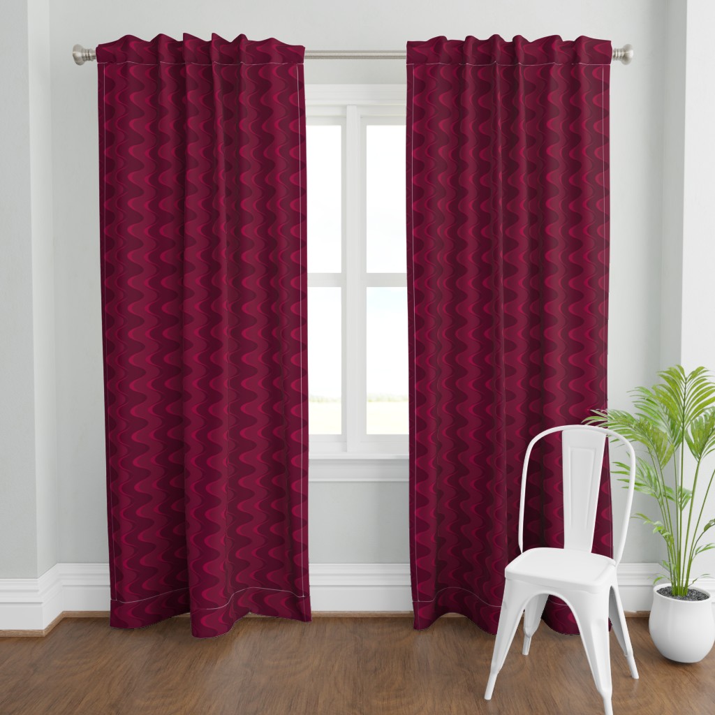 Spilled Wine Curtains