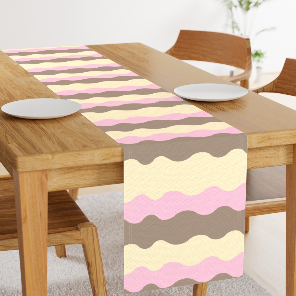Silver Ribbons Table runner