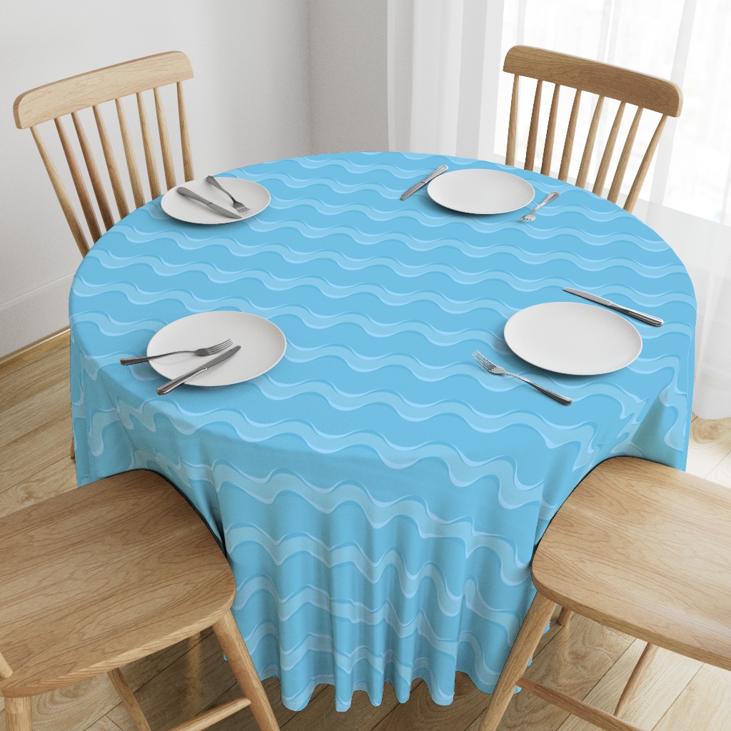 Water Ripples Tablecloth