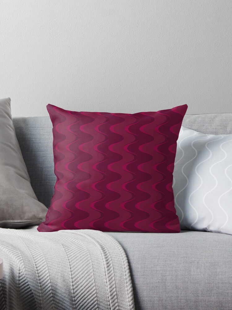 Spilled wine pillow
