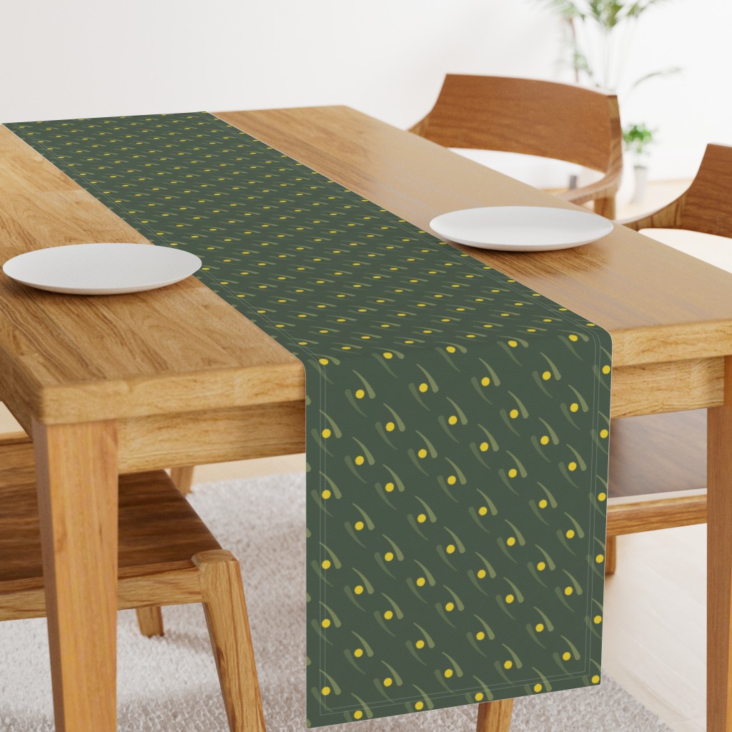 Olive Branch Table Runner
