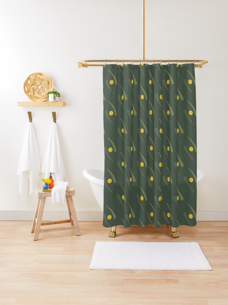 Olive Branch Shower Curtain